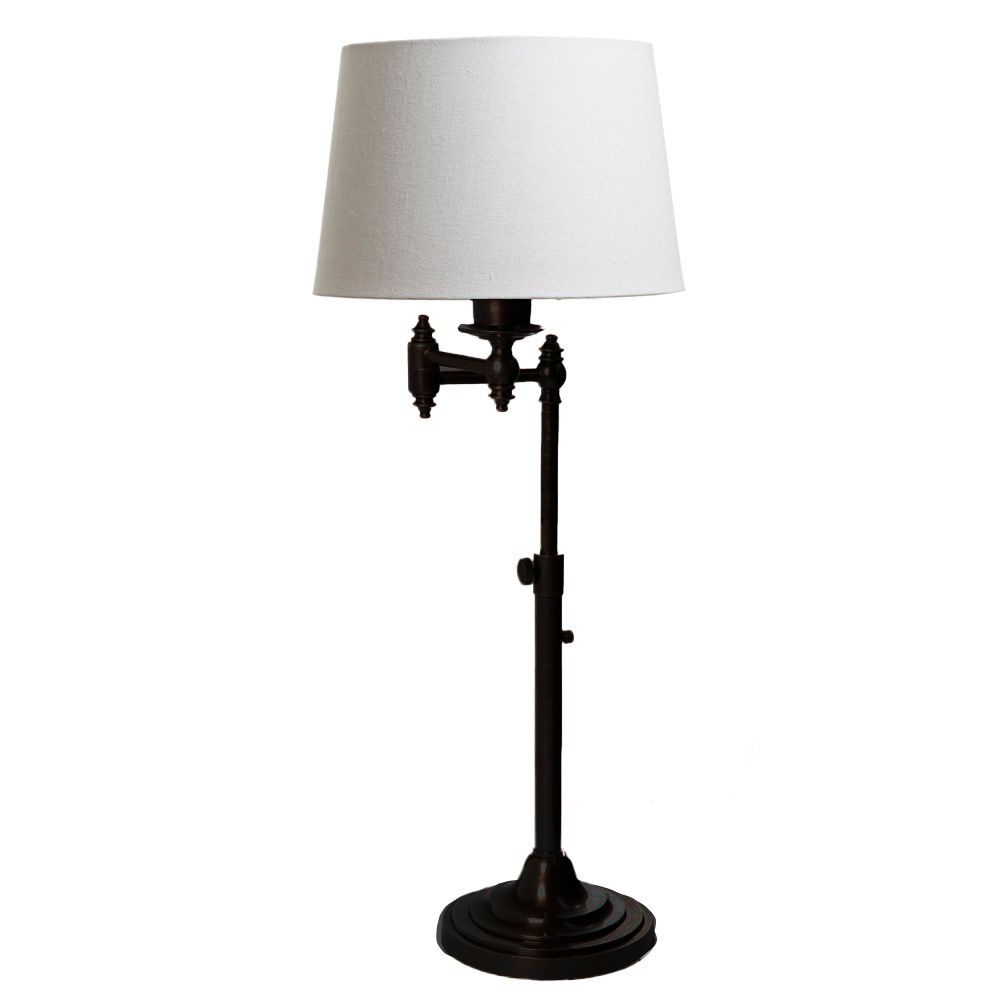 Macleay Black Swing Arm Lamp Base – Stylish & Adjustable | House of ...