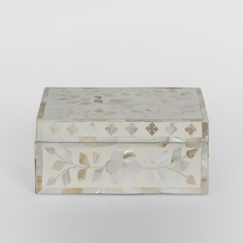 Mother of pearl jewelry deals or trinket box