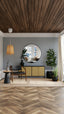 black and brown wooden table with chairs