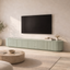 2.4m Entertainment TV Unit - Sage Green