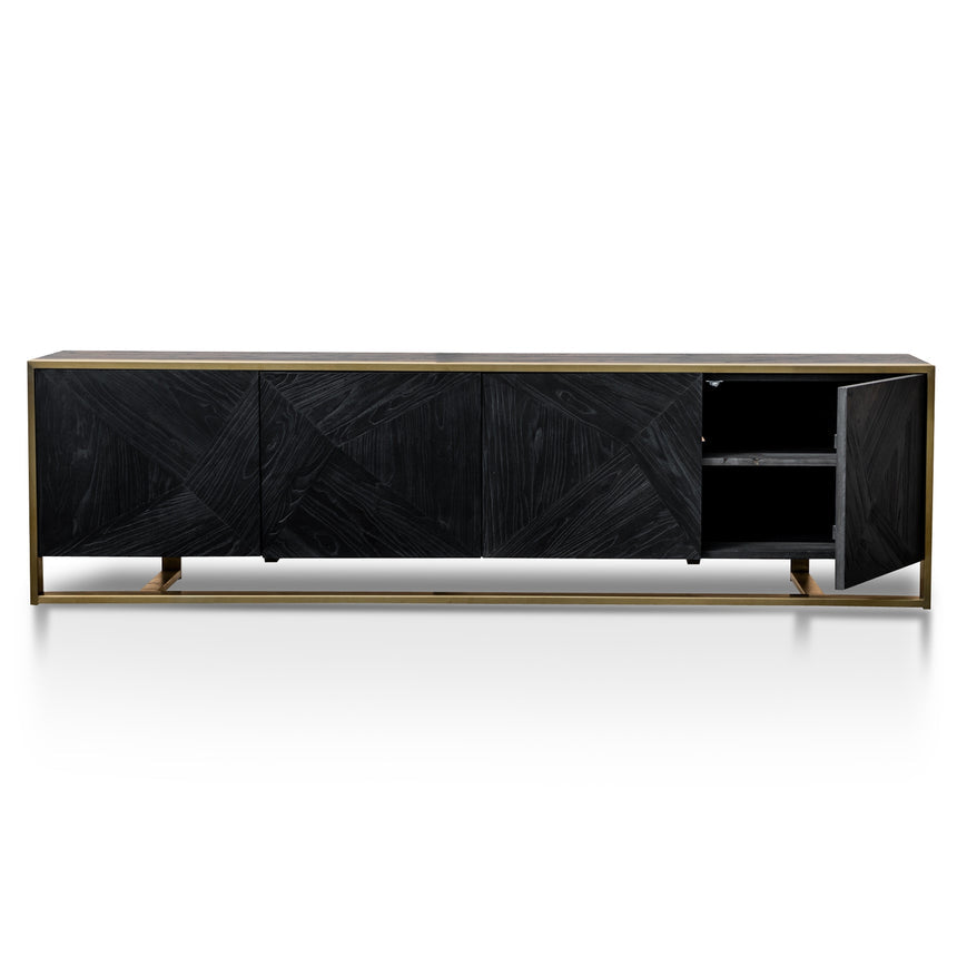 2.2m Entertainment TV Unit - Golden