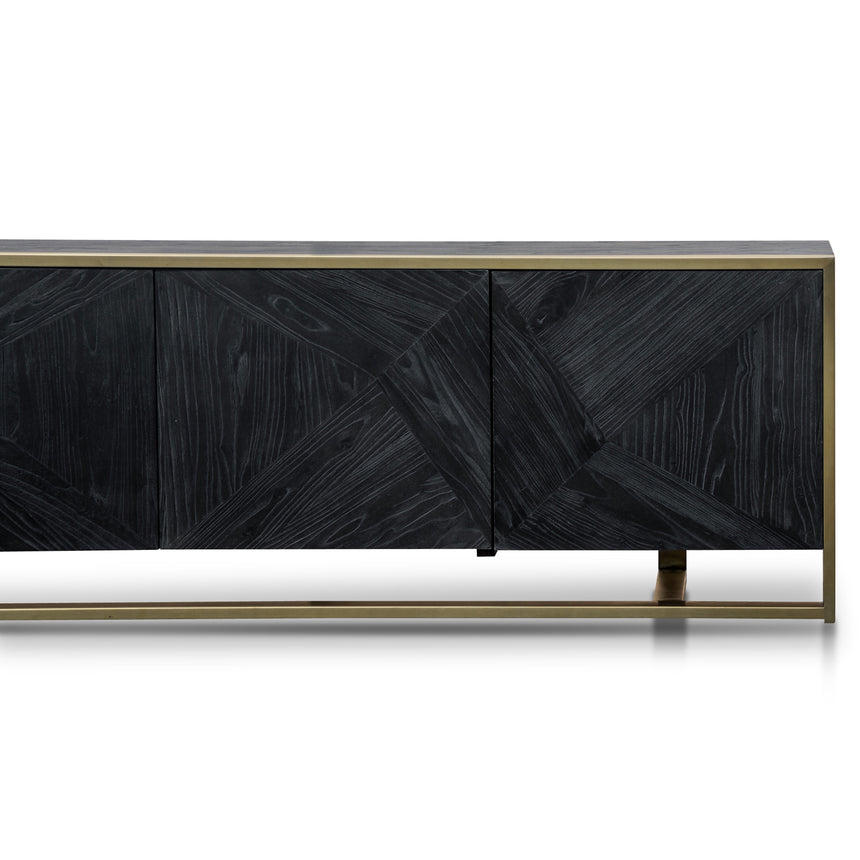 2.2m Entertainment TV Unit - Golden