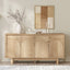 Arched Sideboard Buffet Cabinet 4 - Door 150cm Cupboard 