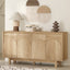 Arched Sideboard Buffet Cabinet 4 - Door 150cm Cupboard 