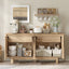 Arched Sideboard Buffet Cabinet 4 - Door 150cm Cupboard 