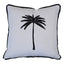 Ibiza Black Leaf Cover