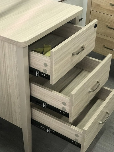 Marigold Bedside Table in Polytec Angora Oak