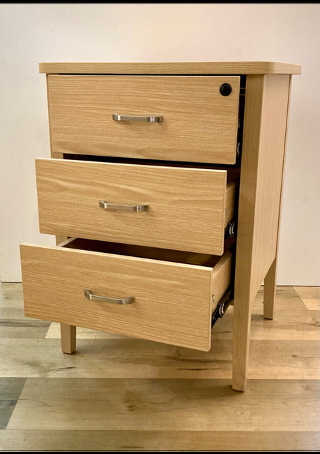 Marigold Bedside Table in Polytec Tuross Oak Matt