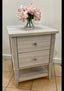 Jillian Bedside Table w/2 drawers & 1 Shelf