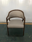 Sally Dining Chair Faux Leather avail. in 24 colours or choose your own fabric ,  ASH Wood frame, Walnut Colour