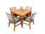 Daisy Dining Chair Beech Wood Fabric Backrest Vinyl Seat. Best selling wooden chair in any fabric colour. Available in Walnut also.