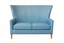 Warwick's Lustrell Deluxe 3 yr Warranty fabric covered Bordeaux 2 Seater Sofa . Stunning Looking textured sofa moisture proof easy clean vinyl backing