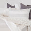 Linen Sheets Black Grid
