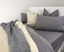 Linen King Sheets Charcoal