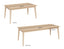 Jylland Extendable Dining Table - Natural Oak - 160cm to 220cm - by TON