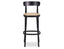 Liana Stool - Black - Cane Seat - 74cm Seat Height (Bar Bench)