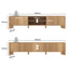 BUDDINA TV Entertainment Unit - 180CM TV Unit TV Cabinet - Ideal for Bedroom and Living Room