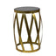 Poppy Side Table Gold