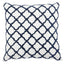 Quatrefoil Feather Cushion Moorish Embroided