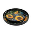 Sunflower Decorative set of 2 Round Trays