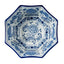 Ren Blue and White Centerpiece Decorative Bowl