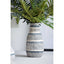 Cream & Grey Ceramic Vase Tall