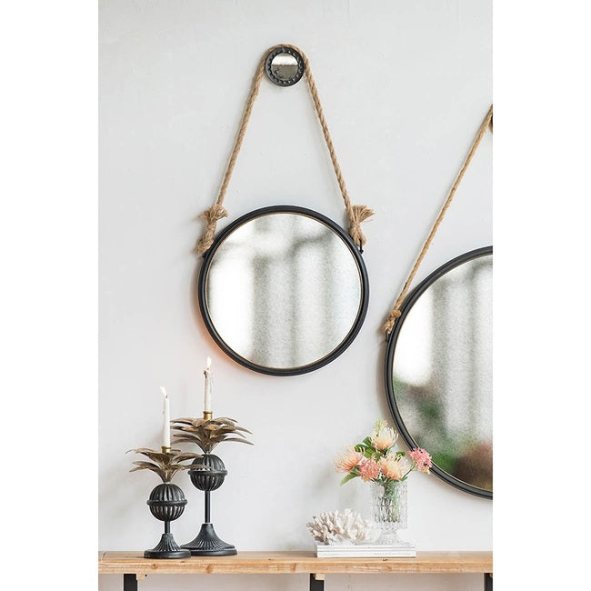 Cleveland Rope Strap Mottled Mirror