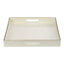 Mimosa Rectangle Tray in White