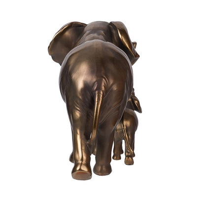 Elephant Mother & Calf Statue