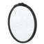 Bingley Rose Black Round Mirror