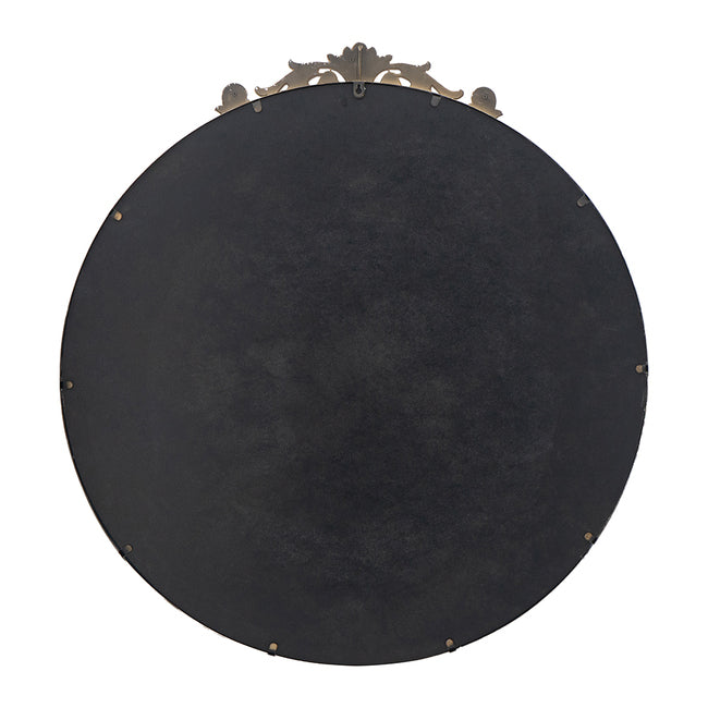 Baroque Gold Round Mirror Large