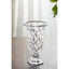 Diamond Pattern Pedestal Vase 24cmh