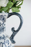 Chinoiserie Decorative Jug 31cmh. Old World elegance to the chinoiserie pattern