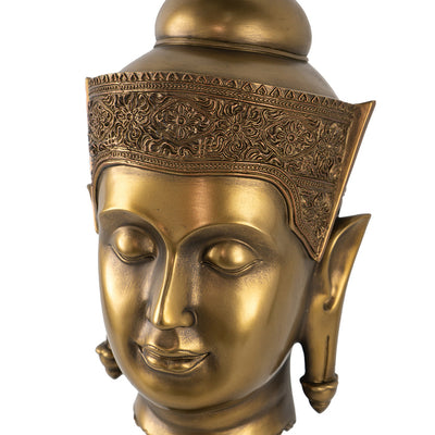 Buddha Statue Head on Stand