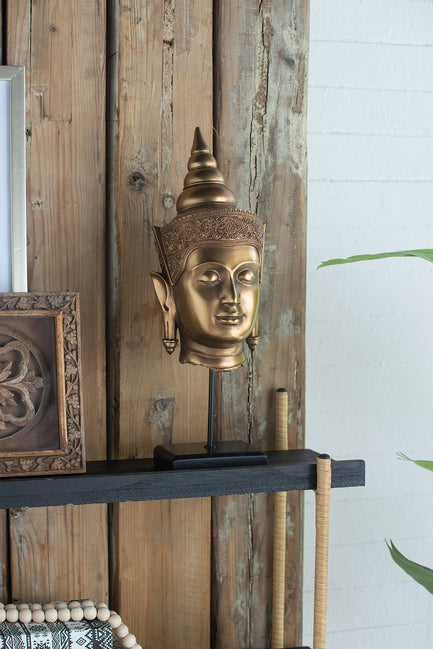 Buddha Statue Head on Stand