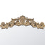 Baroque Tall Gold Wall Mirror.91  Modern take on baroque detailing and elegant gold framing