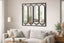 Swivel Black Metal Mirror Different angles from mirror bring a new dimension to any interior