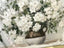 White Wildflowers Bouquet Canvas Print