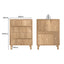 Arched 4 Chest of Drawers Dresser Tallboy | Bedroom Storage Dresser Cabinet
