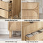 Arched 4 Chest of Drawers Dresser Tallboy | Bedroom Storage Dresser Cabinet