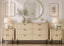 Fluted 6 Chest of Drawers Dresser Lowboy and 2 Fluted Bedside Tables Bedroom Storage Cabinet