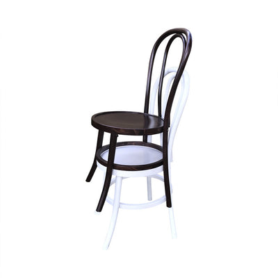 Bentwood Dining Chair White (Stackable)