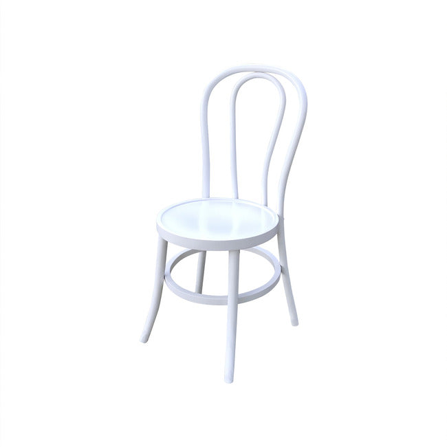 Bentwood Dining Chair White (Stackable)