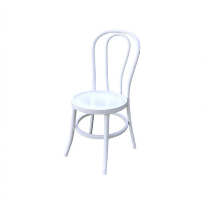 Bentwood Dining Chair White (Stackable)