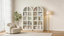 Cranfield Bookcase Display Cabinet Set of 2 Floor Standing 5 Tier Shelves