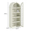 Cranfield Bookcase Display Cabinet Set of 2 Floor Standing 5 Tier Shelves