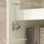 Cranfield Bookcase Display Cabinet Floor Standing 5 Tier Shelves