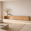 Extendable TV Entertainment Unit - Natural Oak