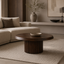 80cm Coffee Table - Walnut