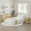 Belmont 6 Chest of Drawers Dresser Bedroom with 2 Bedside Table Bundle Sets Light Oak